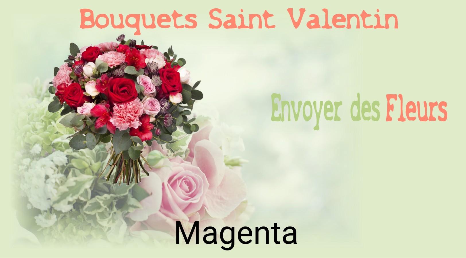 Roses de Saint-Valentin livrées à Magenta